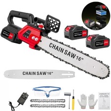 16" Electric Cordless Chainsaw