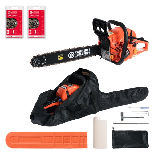 58cc petrol chainsaw 2 x - petrol,