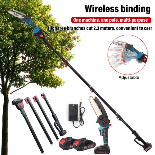 Telescopic pole chainsaw long - pole,