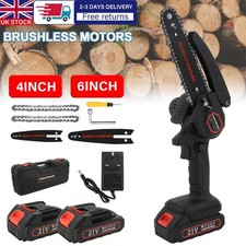 2 Battery 4000W Mini Chainsaw