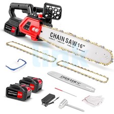 16" Electric Cordless Chainsaw
