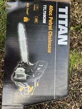TITAN 40CC PETROL CHAINSAW NEW