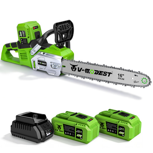 Cordless chainsaw with - 16",